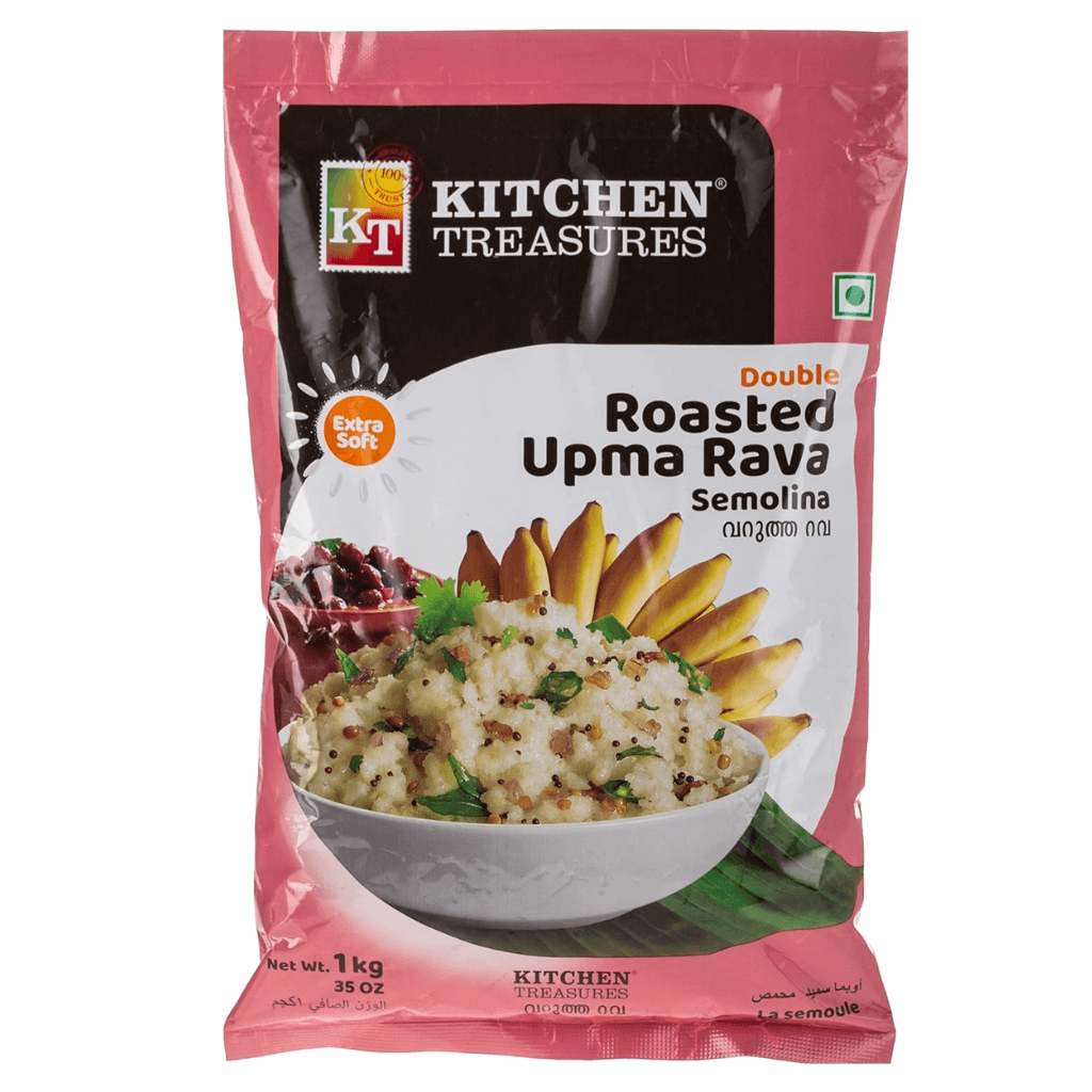 KITCHEN TREASURES - Double Roasted Upma Rava 1kg