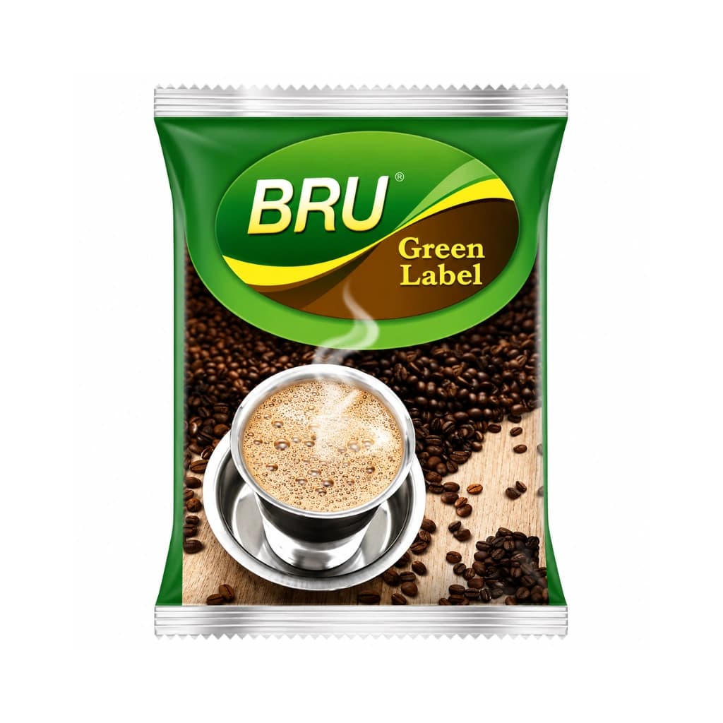 BRU GREEN COFFEE POWDER 100 GRAM PACKET