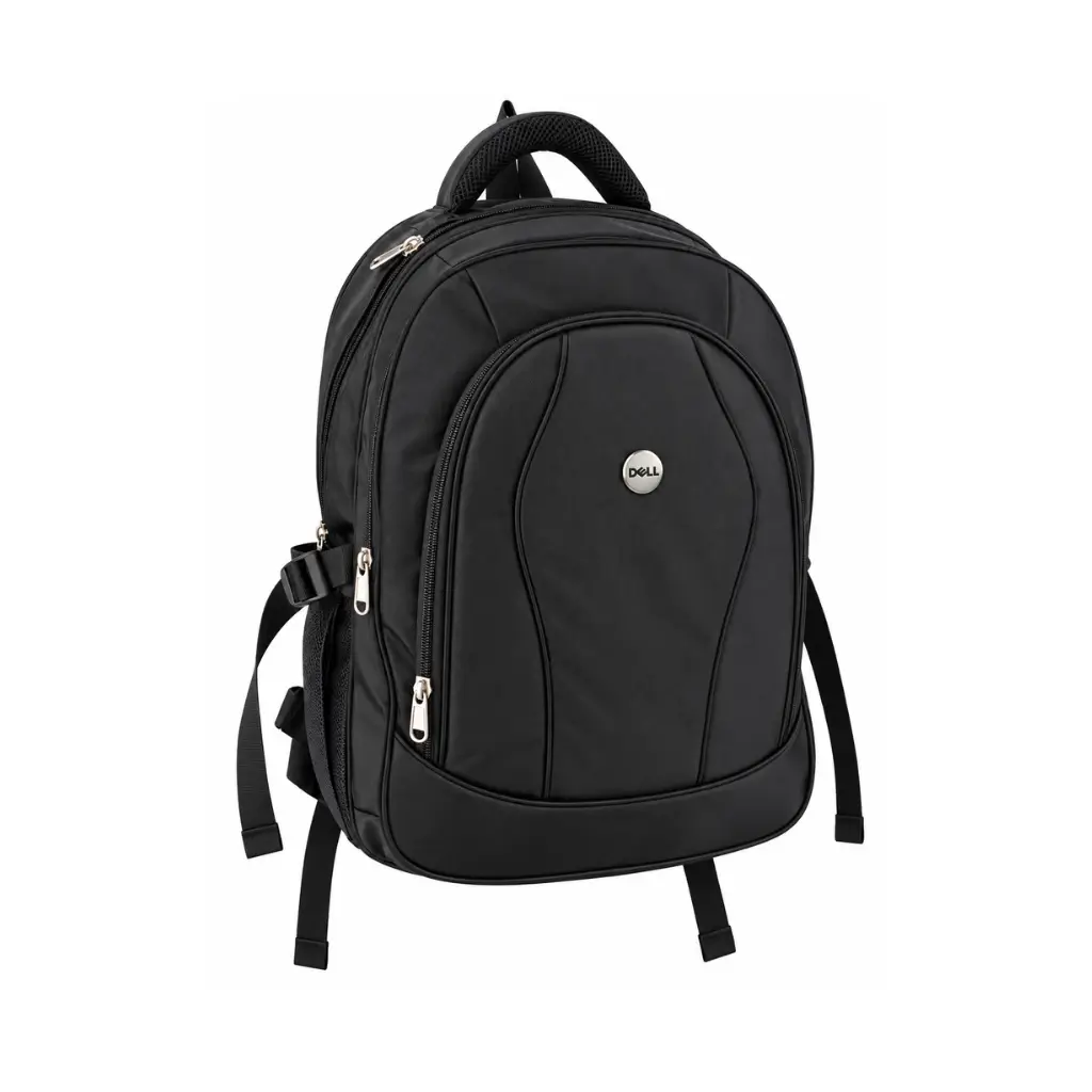 POOJA BAGS DELL MULTI-COMPARTMENT LAPTOP BACKPACK | BLACK | OFFICE & TRAVEL