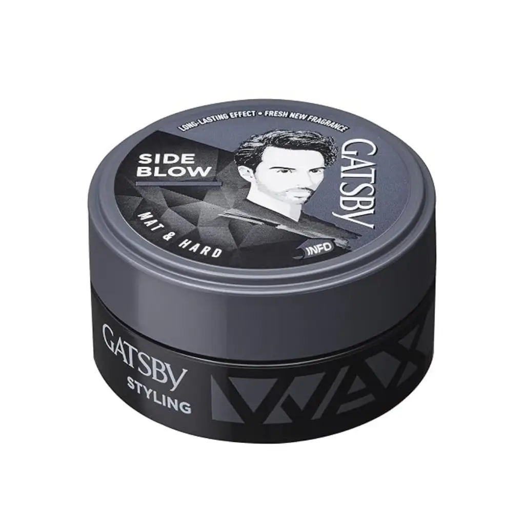 GATSBY STYLING WAX SIDE BLOW MAT & HARD 75 GM