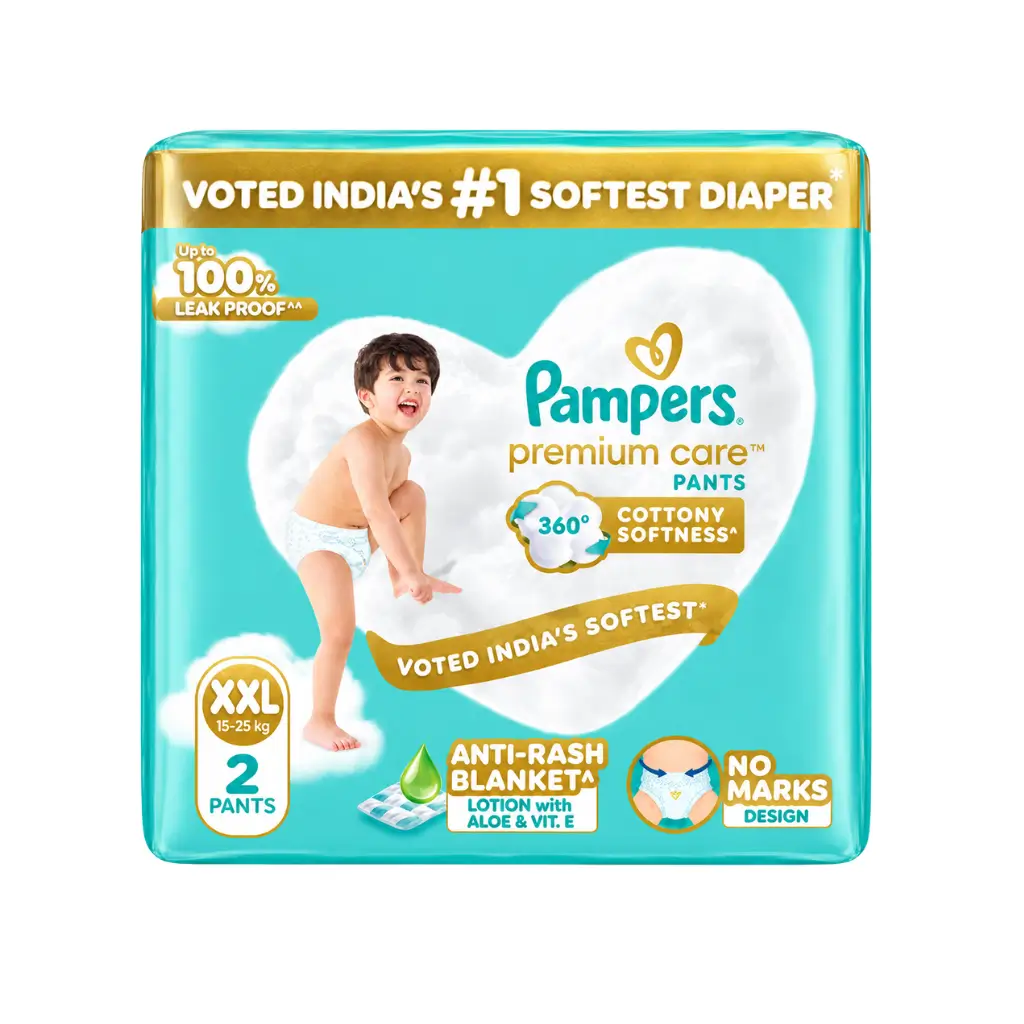 PAMPERS XXL 15-25 KG 2 PANTS