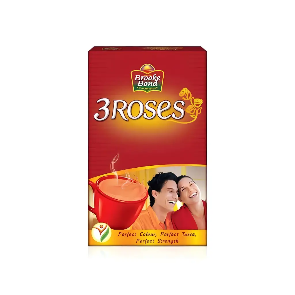 BROOKE BOND 3 ROSES TEA BOX 500 G