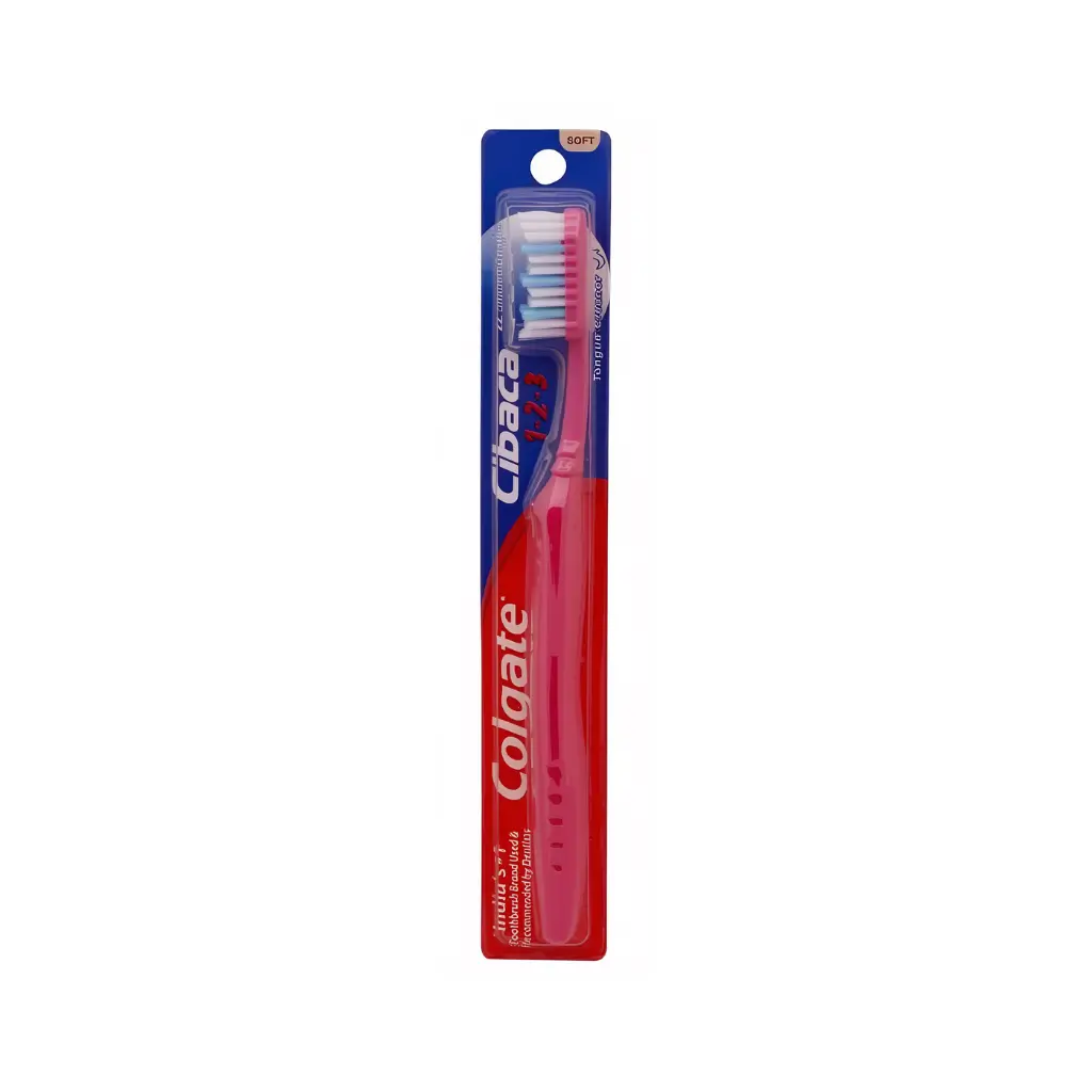 COLGATE CIBACA 123 SOFT TOOTH BRUSH 1N