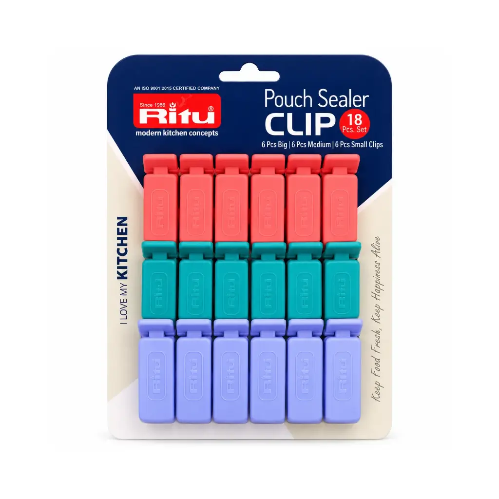 RITU POUCH SEALER CLIP 18 PIECES