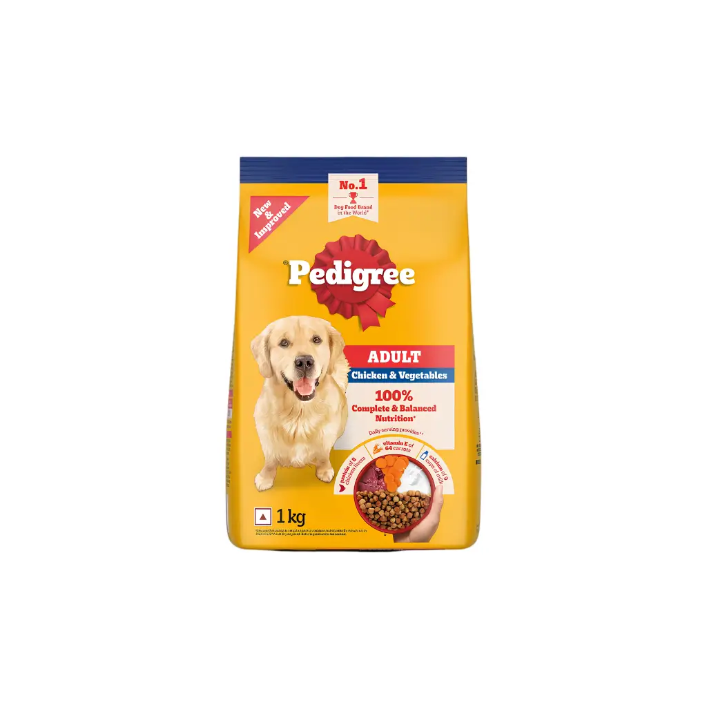 PEDIGREE ADULT CHICKEN & VEGETABLES 1 KG