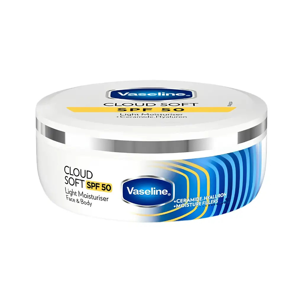 VASELINE CLOUD SOFT SPF 50 LIGHT MOISTURISER 100 ML