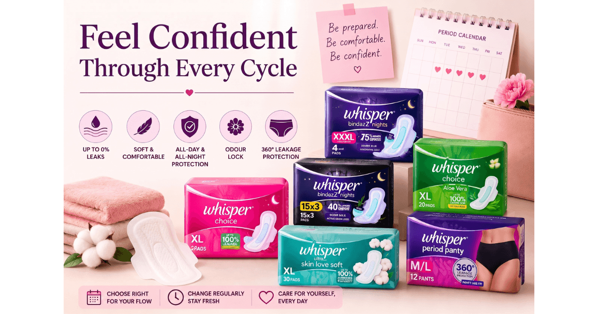 Sanitary Pads and Women’s Health: Best Period Care Picks for Comfort, Hygiene, and Confidence