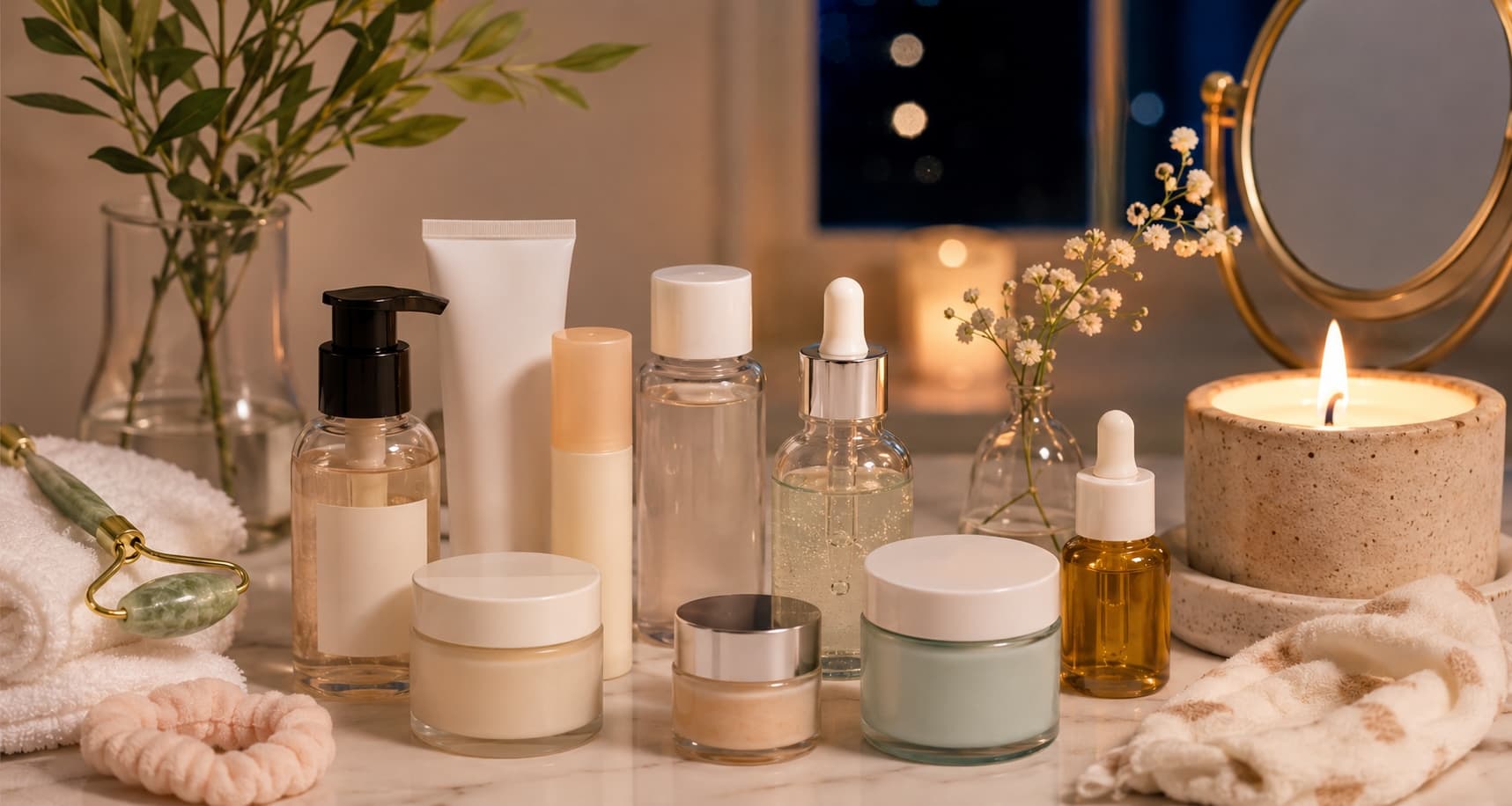 Night-time Skincare Routine for Naturally Glowing Skin