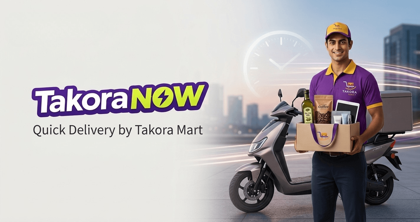 Takora Now: Fast, Convenient Delivery from Takora Mart
