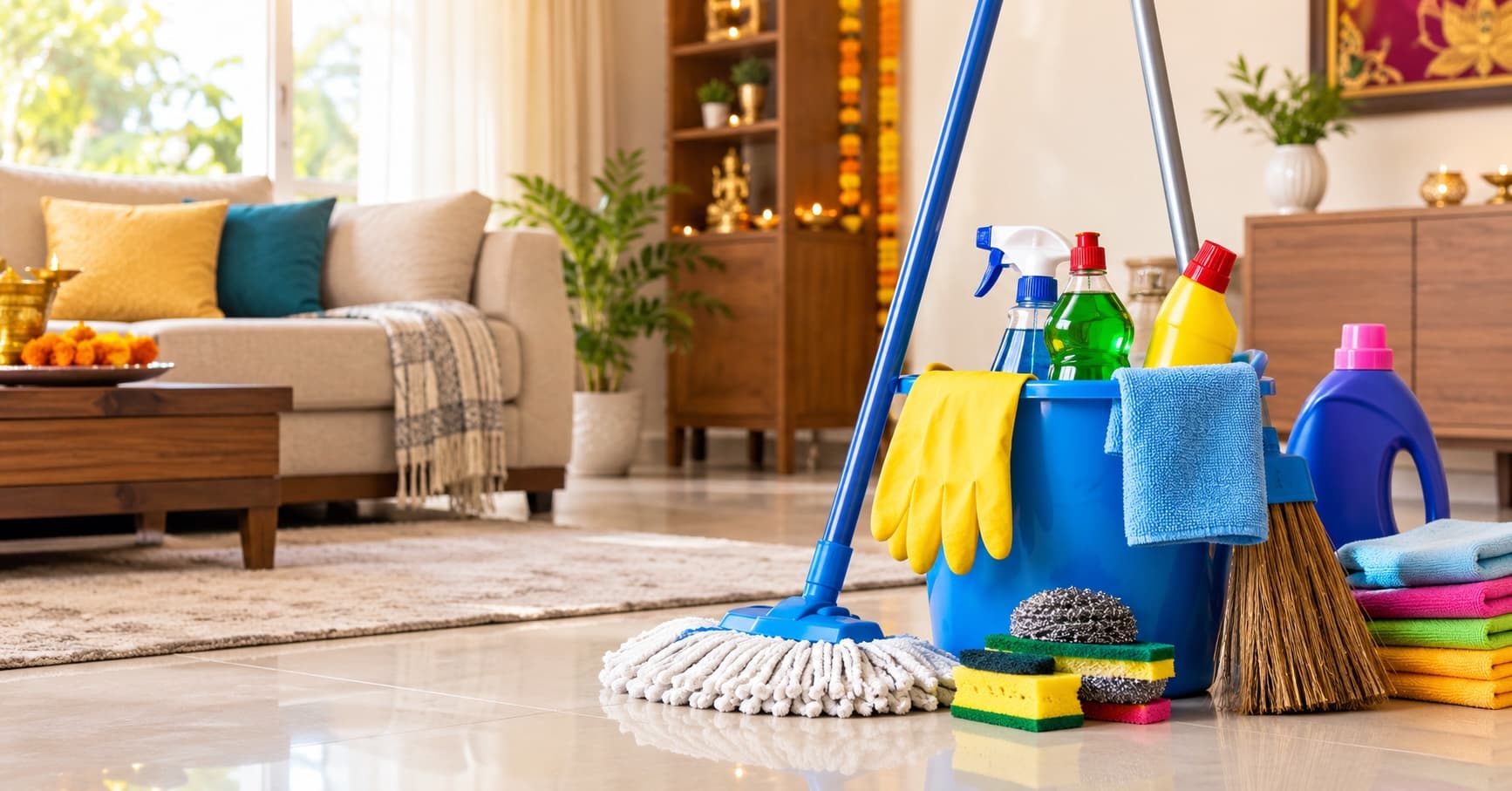 The Ultimate Room-by-Room Diwali Cleaning Guide: Brighten Your Home for Prosperity
