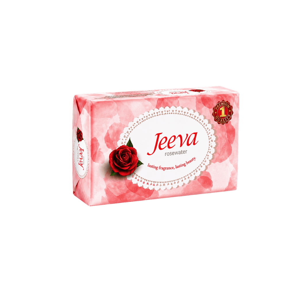 NIKI JEEVA ROSE WATER SOAP 280 GM BUY 4 FOR