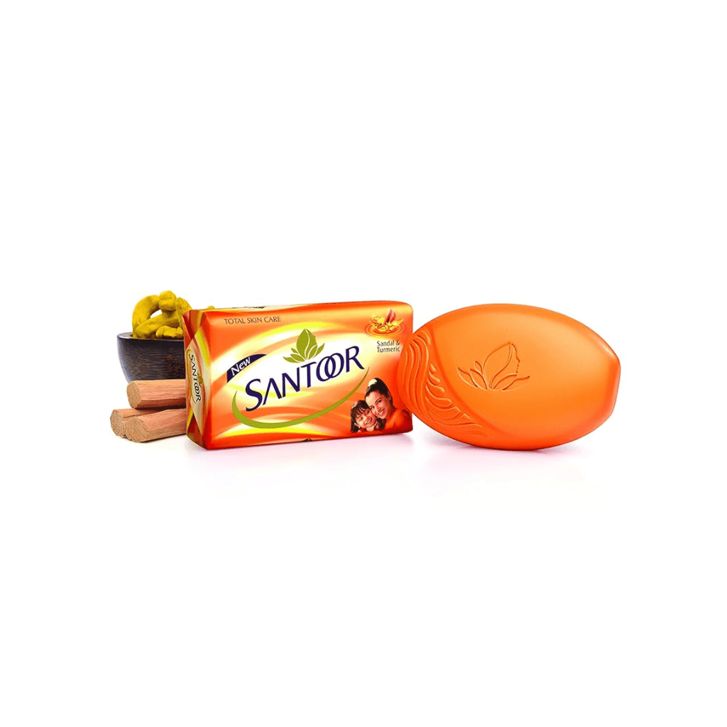 Santoor Orange Soap, 100g