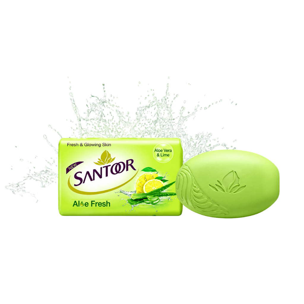 SANTOOR SOAP ALOEVERA 100 GM