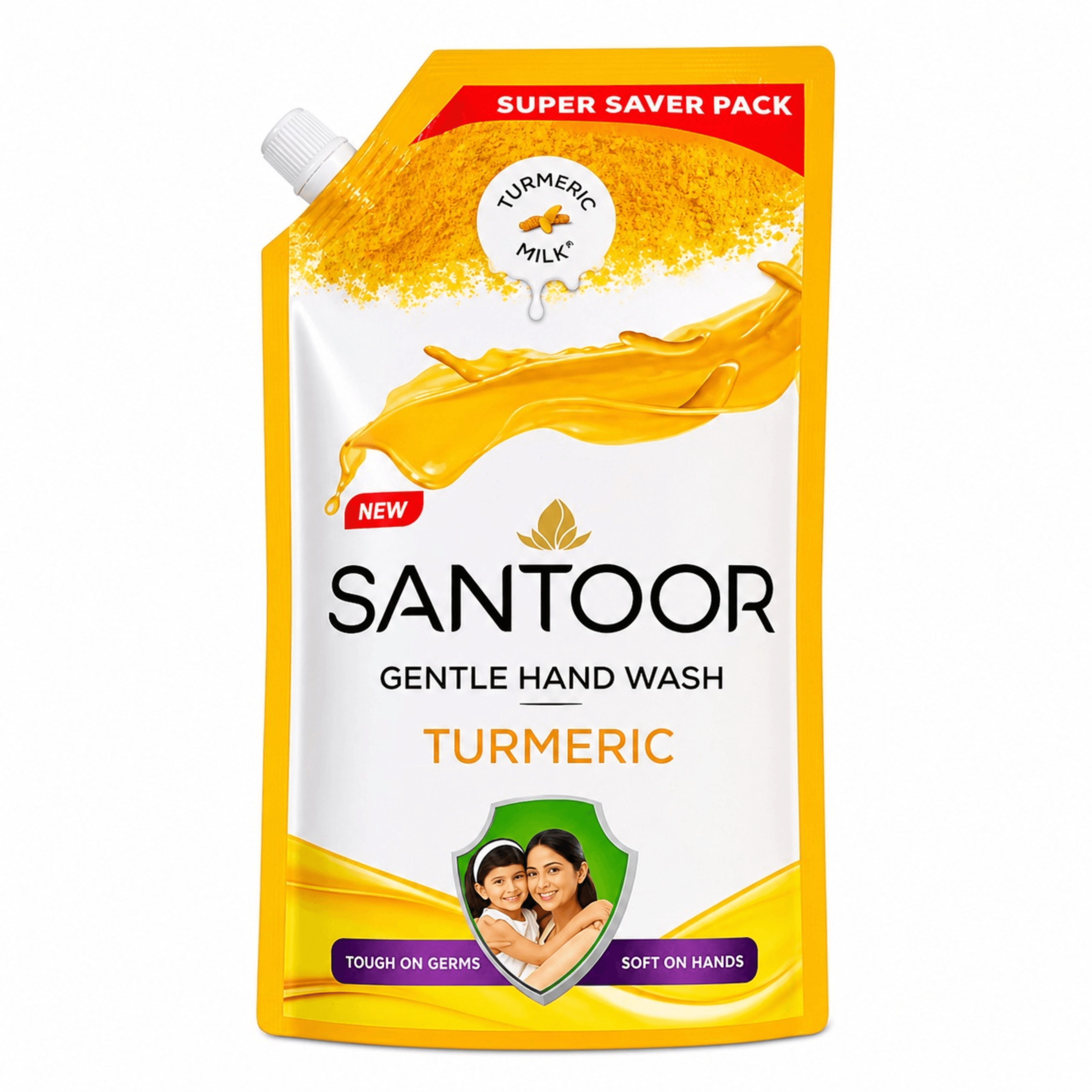 SANTOOR TURMERIC GENTLE HANDWASH 650ML