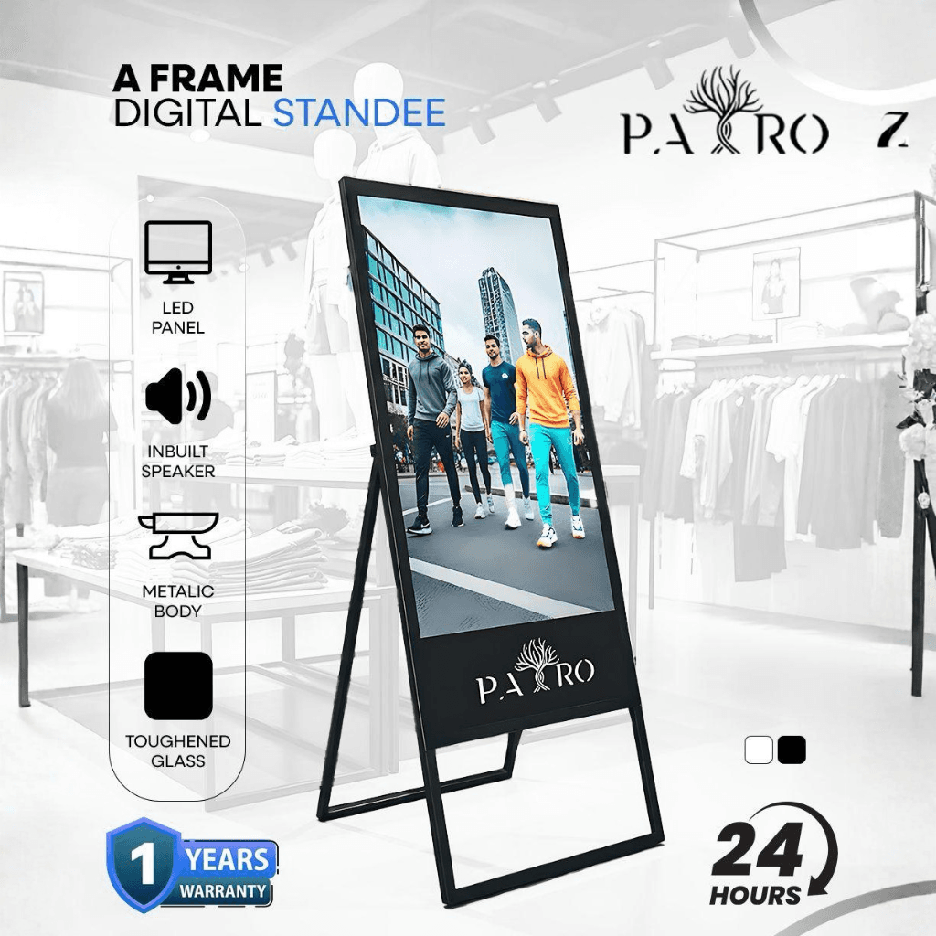 PAIRO LITE A Frame Digital Display | 32” / 43” | Android | FHD | Commercial Use