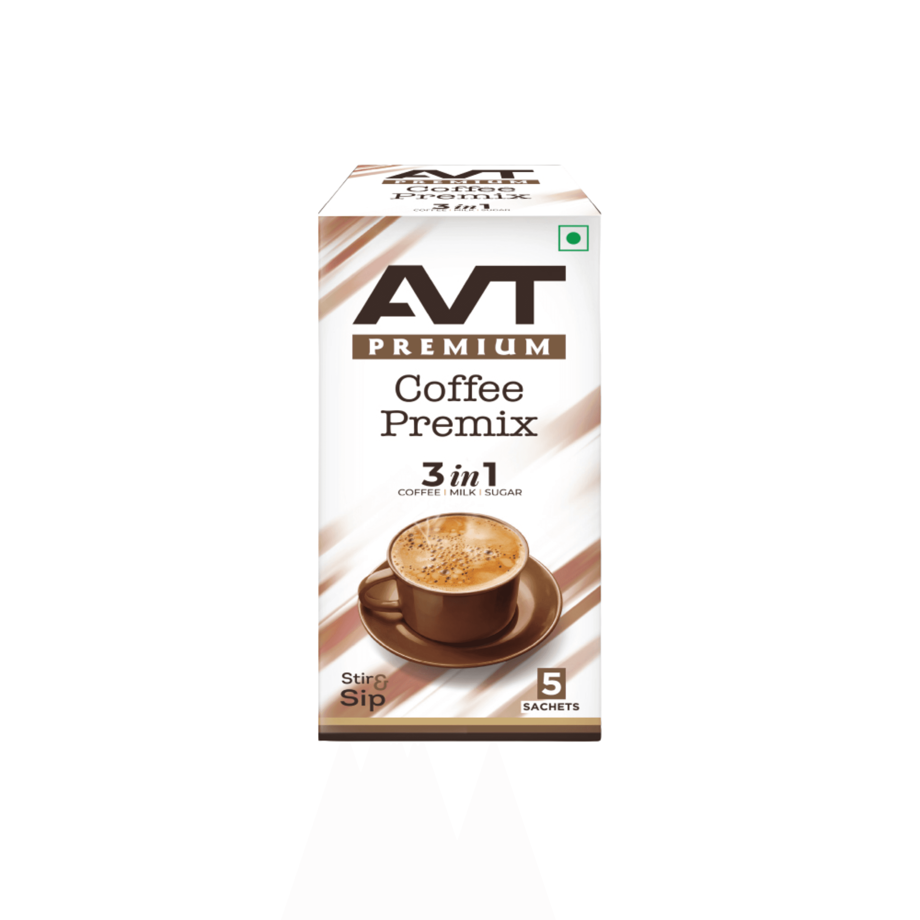 AVT PREMIUM COFFEE PREMIX 3 IN 1 5 SACHETS 90GM
