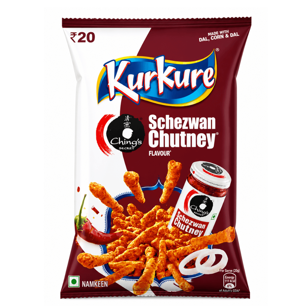 KURKURE SCHEZWAN CHUTNEY FLAVOUR 78.9 GM