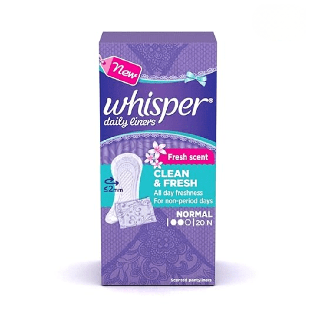 Whisper Pantyliner Intimate