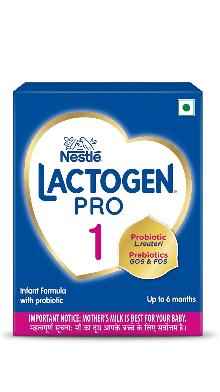 Nestle Lactogen Pro 1 Powder, 0-6 Months, Infant Formula With Probiotic And Prebiotics
