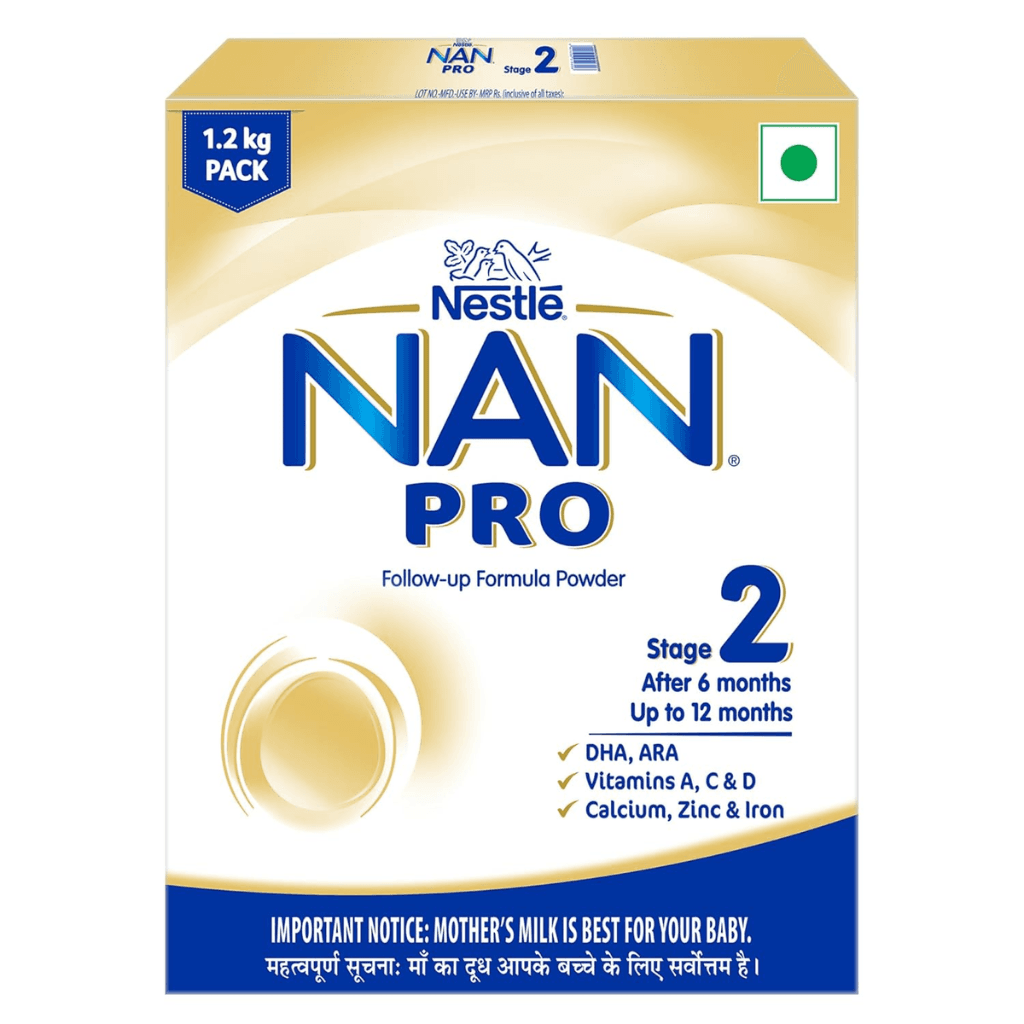 NESTLÉ NAN PRO STAGE 2 1.2KG AFTER 6 MONTHS UPTO 12 MONTHS 400G