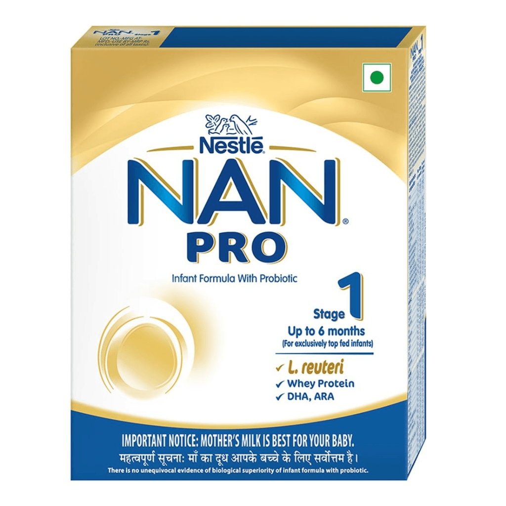 NESTLE NAN PRO 1 INFANT FORMULA WITH PROBIOTIC UP TO 6 MONTHS