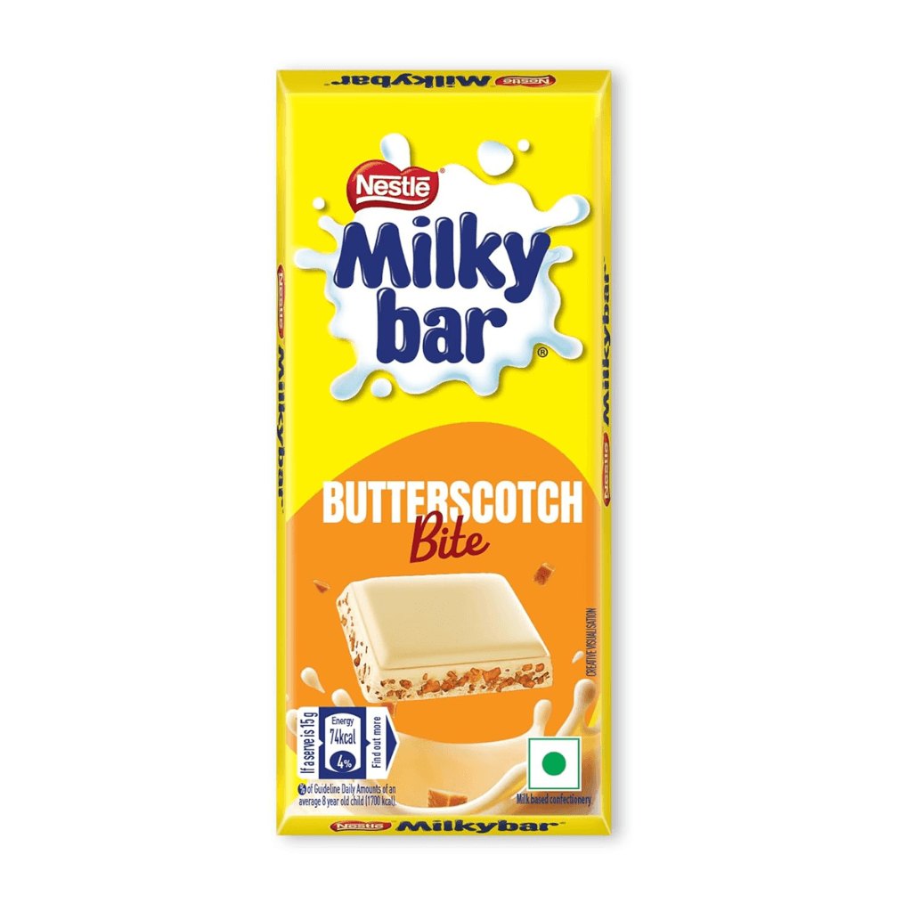 NESTLE MILKY BAR BUTTER SCOTCH BITE 45 GM