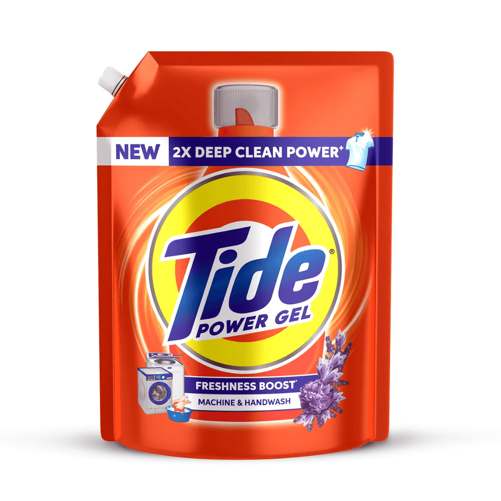TIDE POWER GEL LIQUID DETERGENT FOR TOP LOAD & FRONT LOAD 2KG