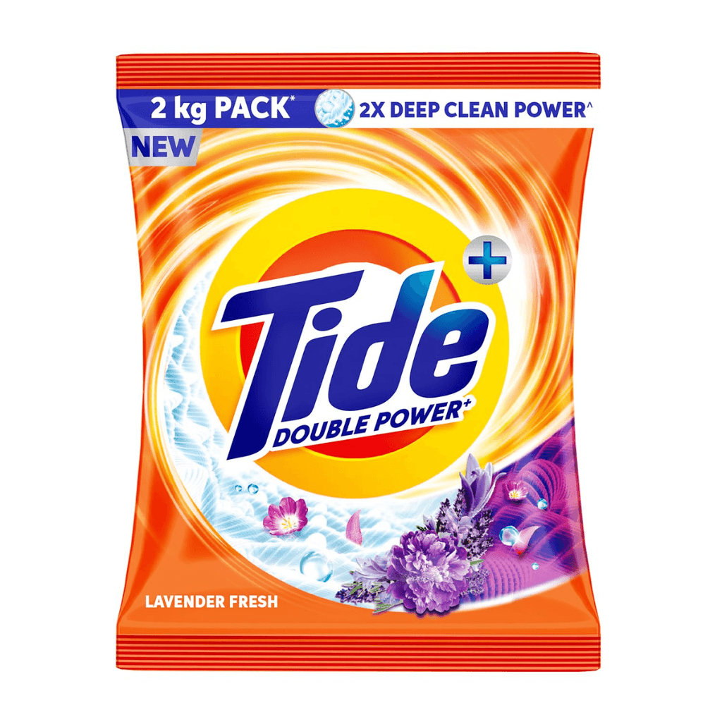 TIDE PLUS DETERGENT WASHING POWDER LAVENDER 2KG