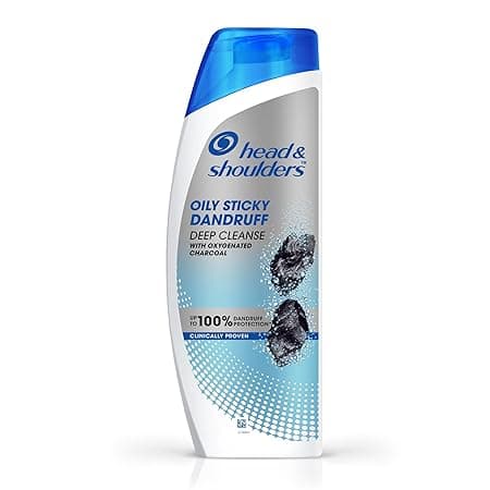 HEAD & SHOULDER DEEP CLEANSE ANTI DANDRUFF SHAMPOO WITH OXYGENATED CHARCOAL 72 ML