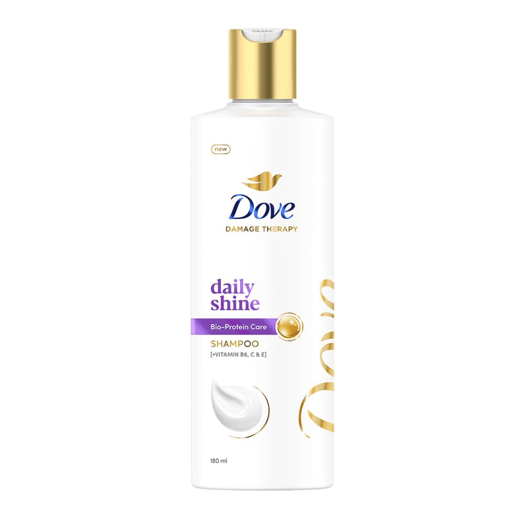 DOVE DAILY SHINE SHAMPOO 180 ML