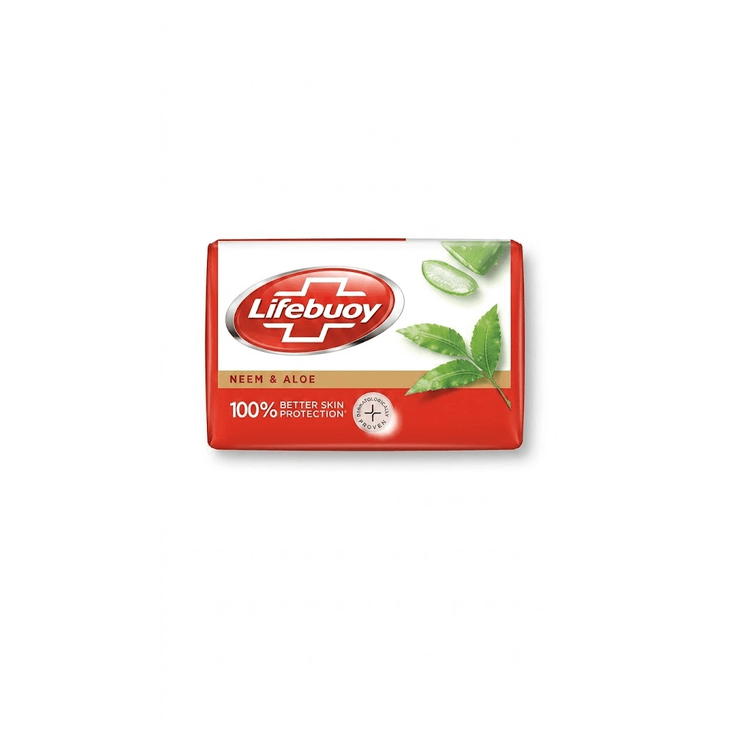 Lifebuoy Neem & Aloe Vera 100% Skin Protection Soap 125 g