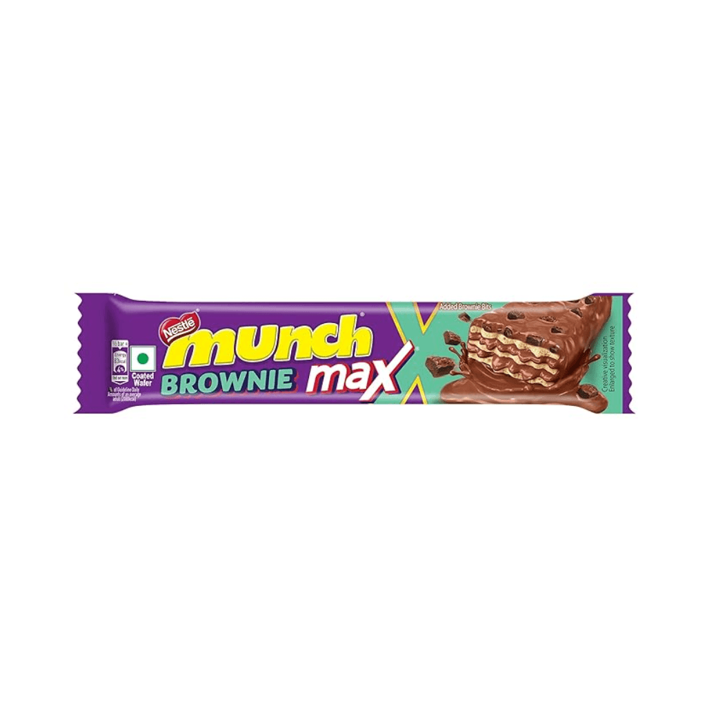 NESTLE MUNCH MAX BROWNIE BITS 37.5GM