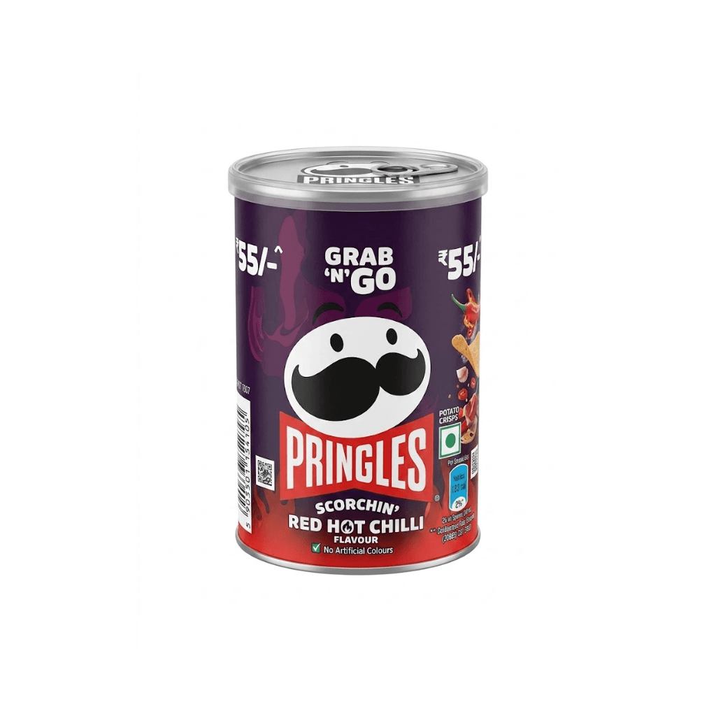 MINI PRINGLES RED HOT CHILLY POTATO CHIPS 40GM