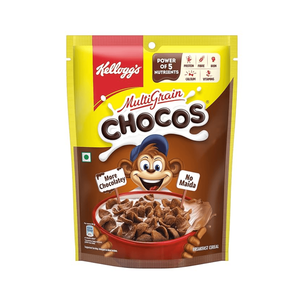 KELLOGGS MULTIGRAIN CHOCOS 250 GM