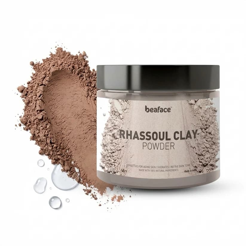 BEAFACE - RHASSOUL CLAY POWDER 100G