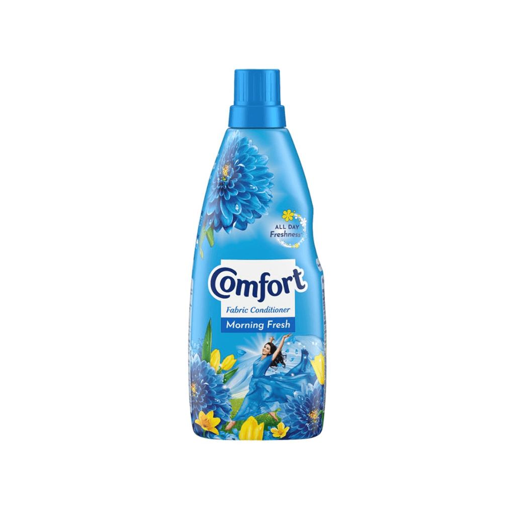 Comfort Morning Fresh Fabric Conditioner 860 ml Bottle|| After Wash Liquid Fabric Softener - For Softness|| Shine & Long Lasting Freshness