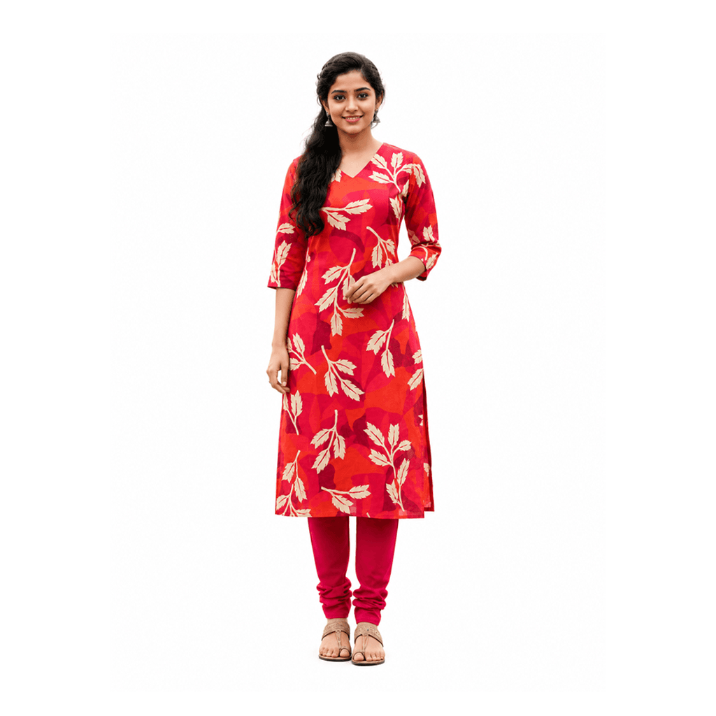 KURTI A-NE(with lining code set) AUTUMN LEAF GLOW