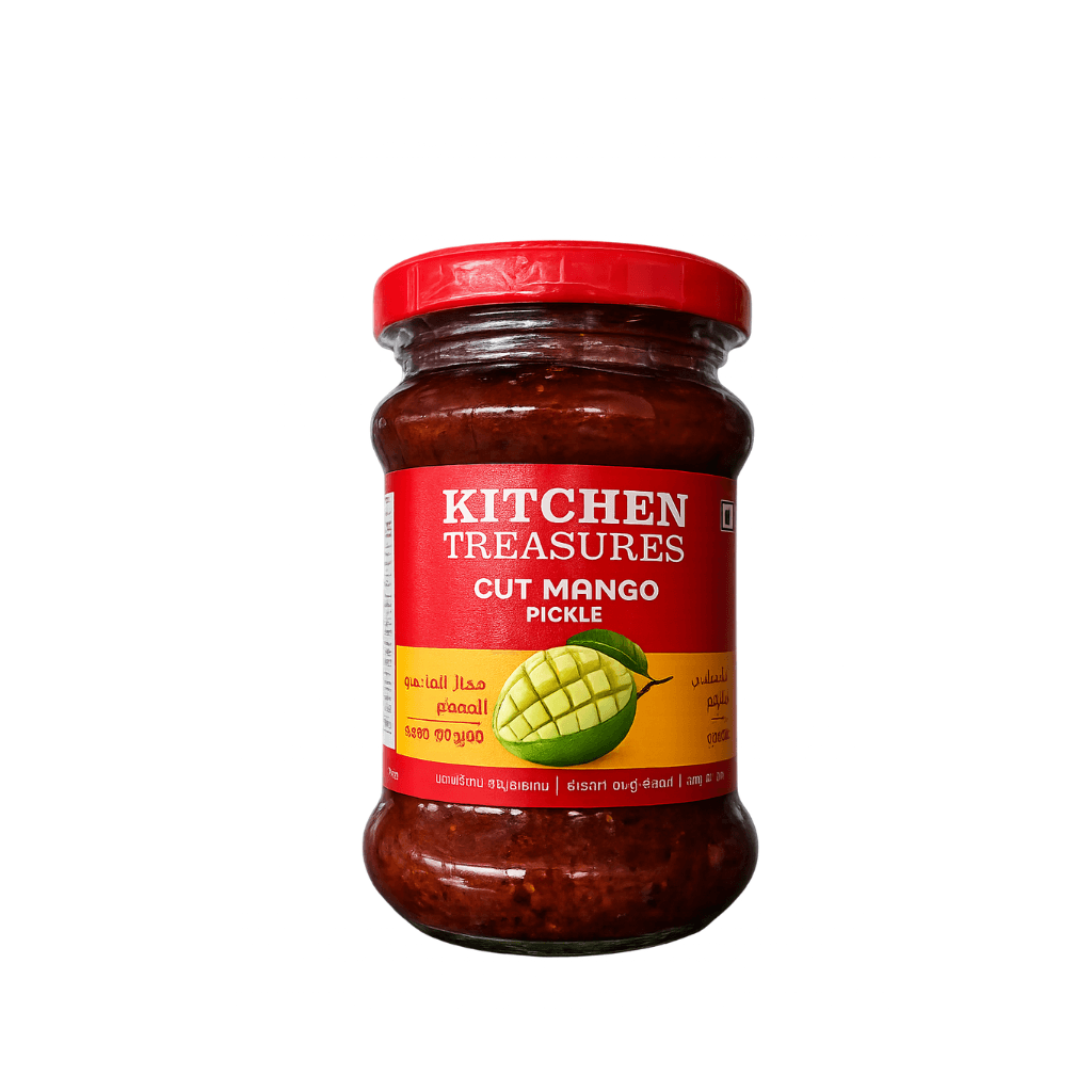 Kitchen Treasures Cut Mango Pickle, 150g Bottle