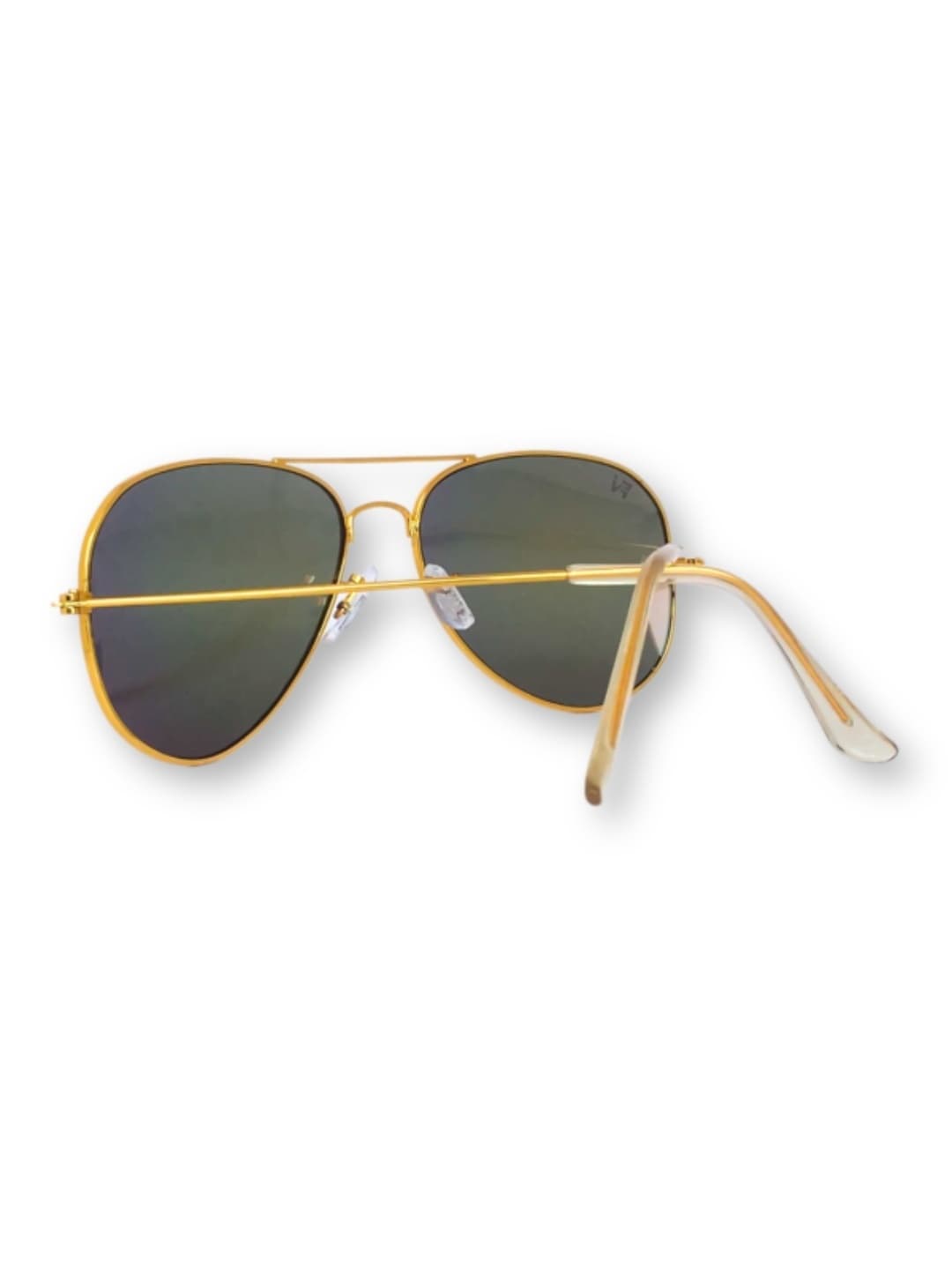 FRAMESVISTA GOLDEN MERCURY MIRRORED AVIATOR SUNGLASSES