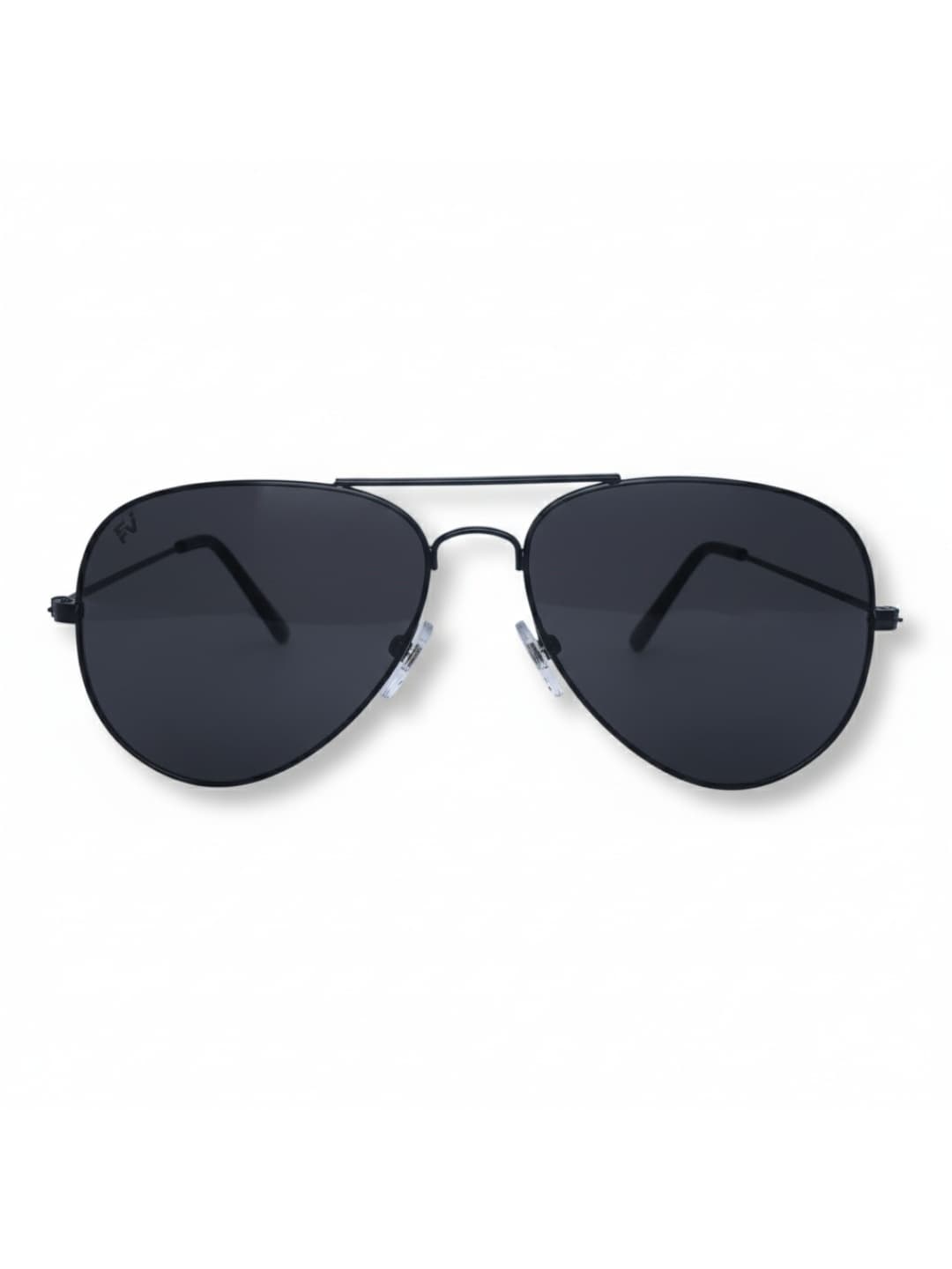 FRAMESVISTA FULL BLACK POLARIZED AVIATOR SUNGLASSES