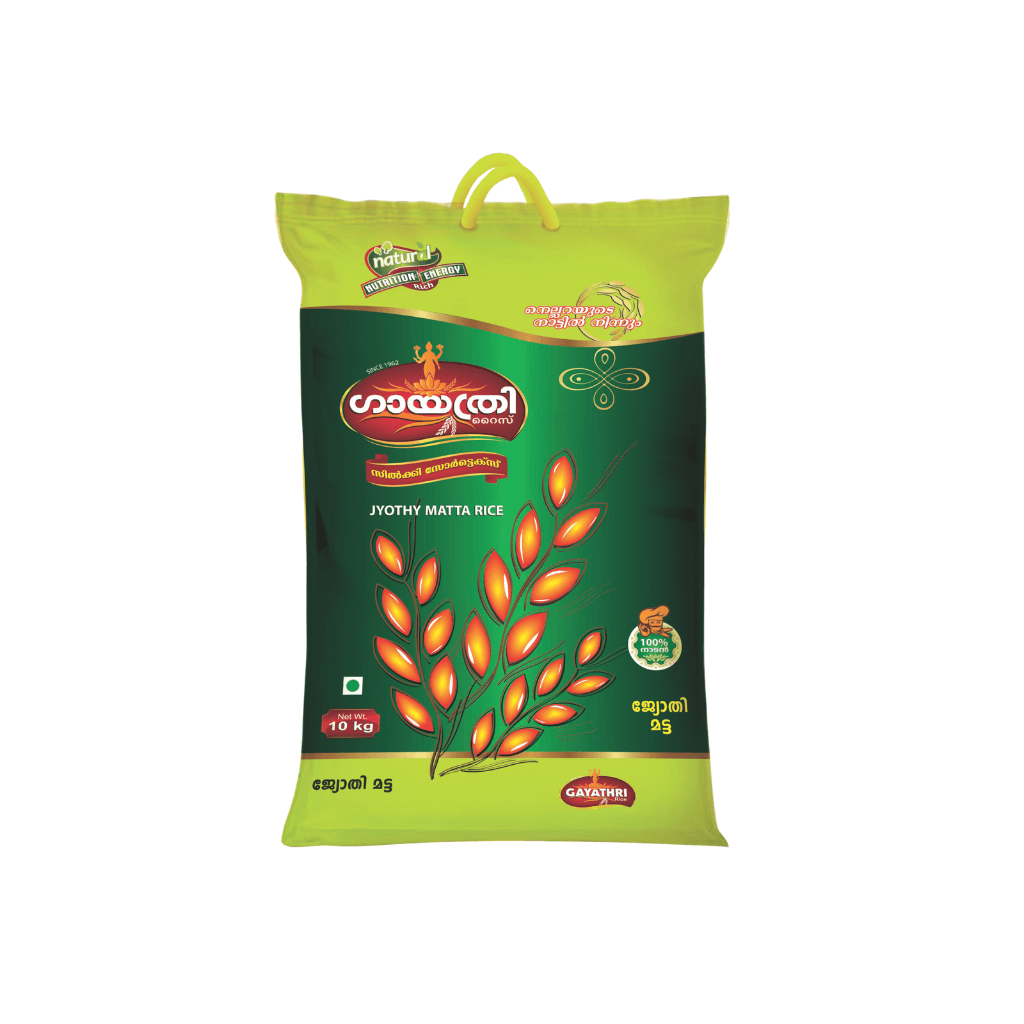 GAYATHRI JYOTHI MATTA RICE BAGS 10KG