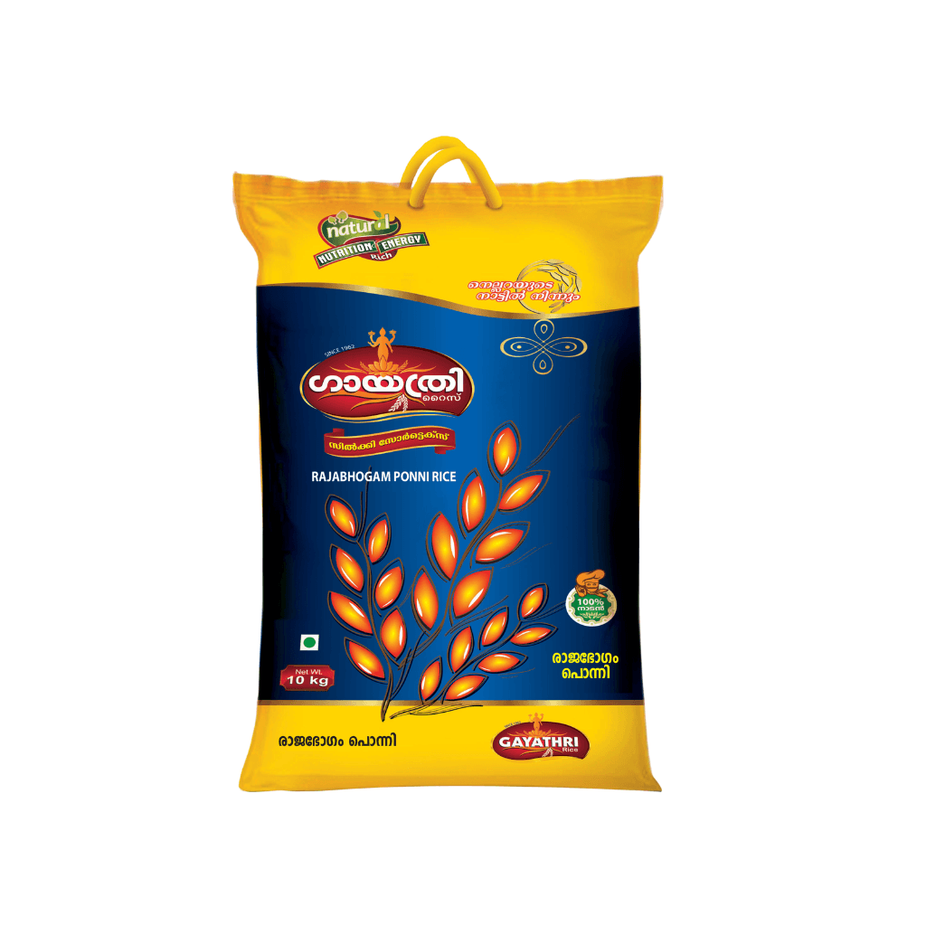 GAYATHRI RAJABHOGAM PONNI RICE BAG 10KG