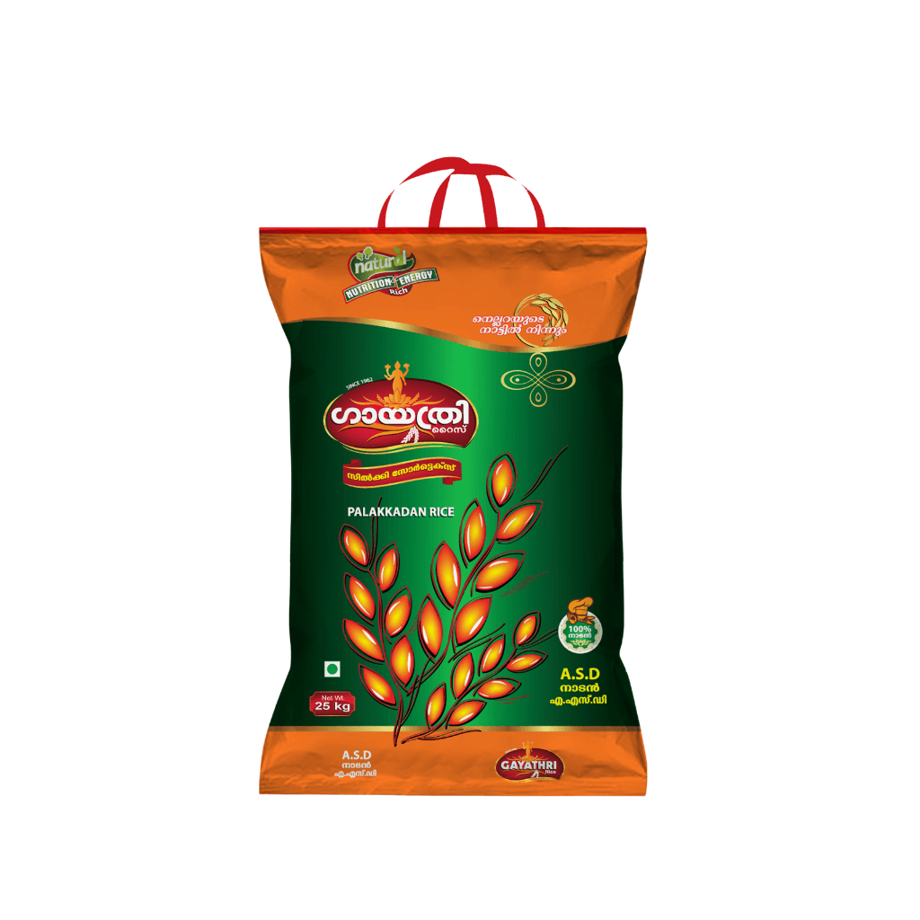 GAYATHRI PALAKKADAN RICE BAG (25 KG)