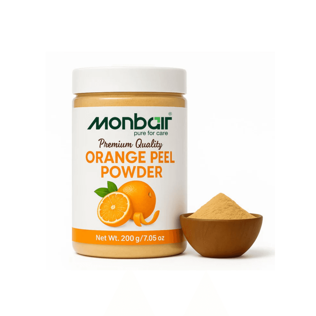 MONBAIR Premium Quality Organic Orange Peel Powder (200 g)