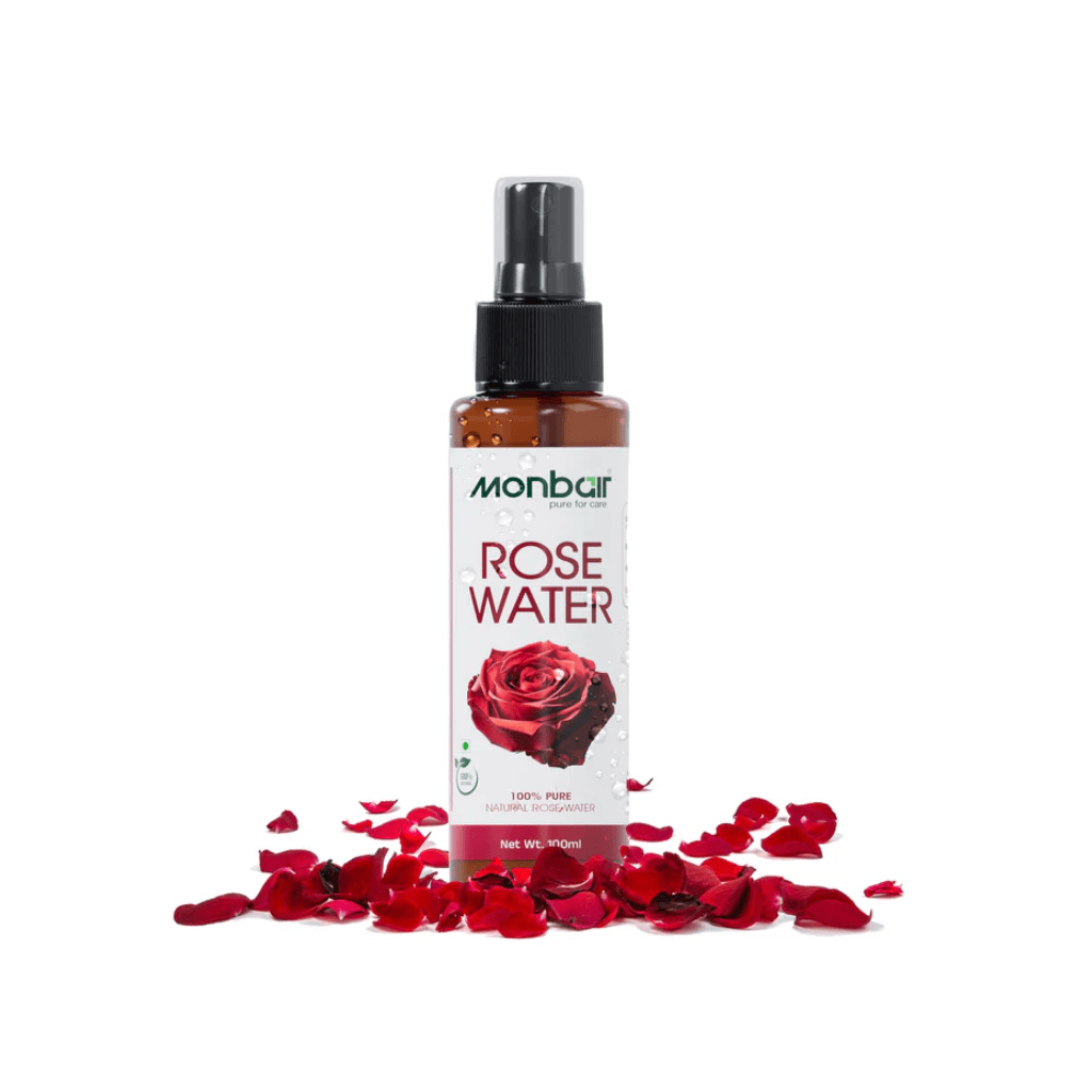 Natural Rose Water Face Toner|Hydrating |Tightens Pores| For All Skin Types Men & Women (200 ml)