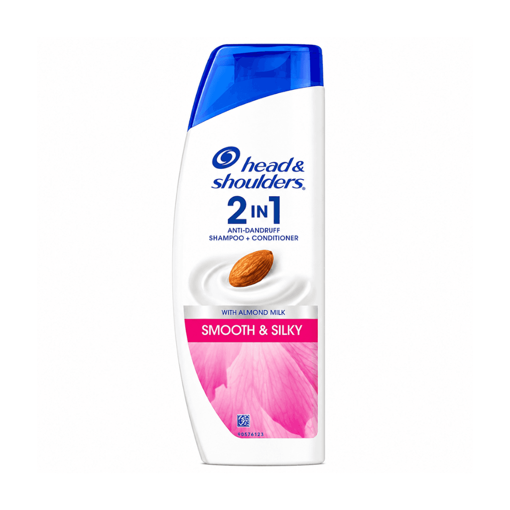 HEAD & SHOULDERS ANTI-DANDRUFF SHAMPOO + CONDITIONER SMOOTH & SILKY 180ML