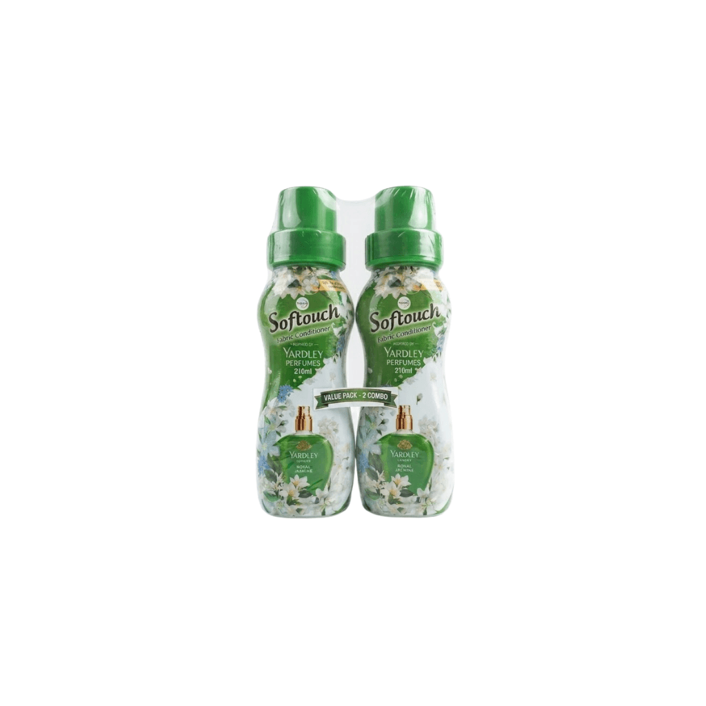 SOFTOUCH YARDLEY ROYAL JASMINE 210 ML + 210 ML FABRIC CONDITIONER