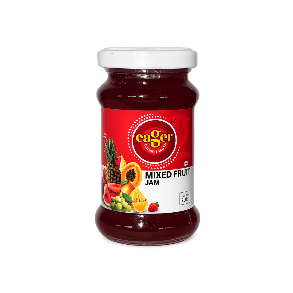 EAGER MIXED FRUITS JAM 200 GM
