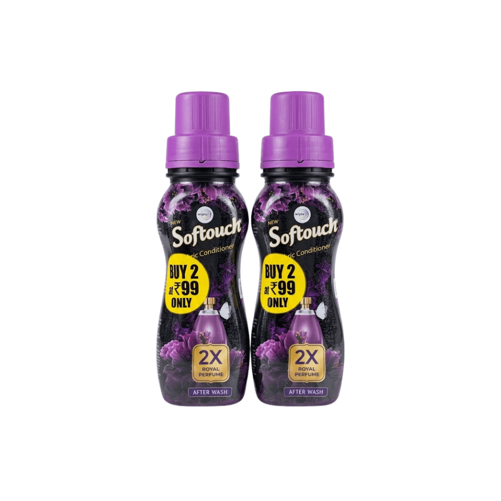 SOFTOUCH 2X ROYAL PERFUME FABRIC CONDITIONER 210+210ML