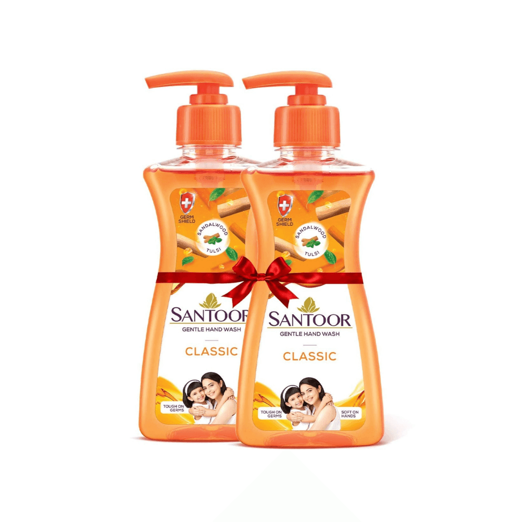 SANTOOR HAND WASH BUY 1 GET 1 FREE